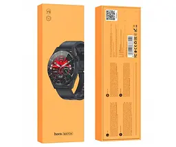 Смарт-годинник Hoco Y9 Call Version IP68 чорний (ЦУ-00036586) - мініатюра 4