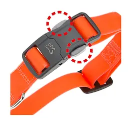 Нашийник для собак Ferplast Club Reflex C20/56 нейлоновий червоний 2х36-56 см 75250322 - мініатюра 9