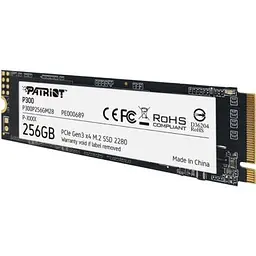 Накопичувач SSD M.2 2280 256GB Patriot (P300P256GM28) - мініатюра 3