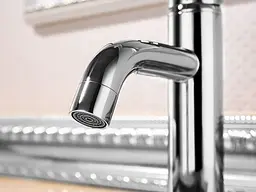Змішувач для умивальника Rea Lungo chrome низький REA-B4101, Хром - мініатюра 4