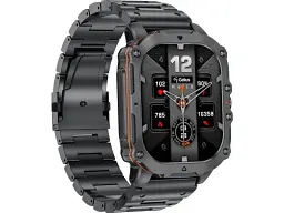 Смарт-годинник Gelius Pro GP-SW016 (Tactical Heavy) Black Chrome - мініатюра 4