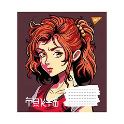 Зошит Yes А5 Anime 36 аркушів, клітинка (766408), в асортименті - мініатюра 4