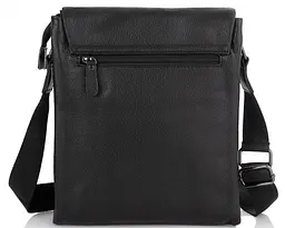 Чоловіча сумка з натуральної шкіри Tiding Bag чорна (SA25F-8873A) - мініатюра 2