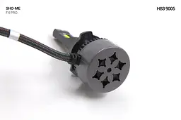 Комплект світлодіодних ламп Sho-Me F4-Pro 9005 (HB3) 45W - мініатюра 4