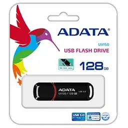 USB флеш накопичувач ADATA 128GB UV150 Black USB 3.0 (AUV150-128G-RBK) - мініатюра 6