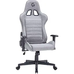 Ігрове крісло GamePro Size L Fabric Gray (GC575FG) - мініатюра 6