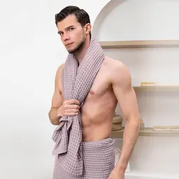 Набір рушників Cosas Cube Fuchsia 2 шт. (SetTowel_95x130_SquaresFuchsia) - мініатюра 8