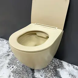 Підвісний унітаз VBI Vulcano beige matt VBI-020408 - мініатюра 3