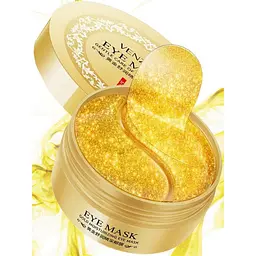 Гідрогелеві патчі Venzen Gold Moisturizing Eye Mask з екстрактом золота 80 г 60 шт. - мініатюра 2