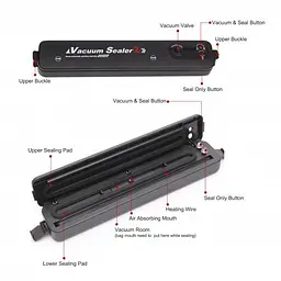 Вакуумний пакувальник NEW Vacuum Sealer ZKFK-001 вакууматор - мініатюра 4