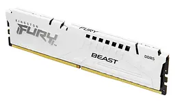 Kingston Пам'ять ПК Kingston DDR5 16GB 6800 FURY Beast FURY Beast White EXPO - мініатюра 2