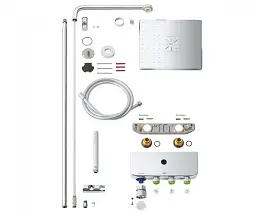 Душова система з термостатом Grohe Euphoria SmartControl System 310 Cube Duo 30412 - мініатюра 3