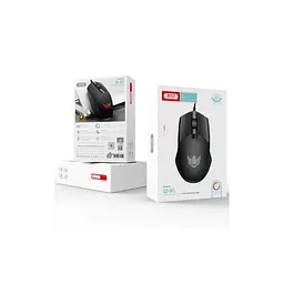 Мишка XO M1 RGB USB Black (XO-M1-BK) - мініатюра 2