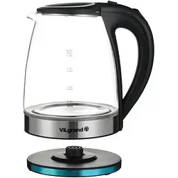Електрочайник ViLgrand VL1188GK black - мініатюра 8