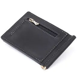 Чоловічий шкіряний гаманець GRANDE PELLE 12х8х1 см acs0014769 - мініатюра 2