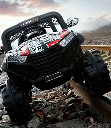 Дитячий електромобіль JEEP BUGGY на акумуляторі — позашляховик 4×4 з пультом керування, USB, MP3 та клаксоном - мініатюра 7