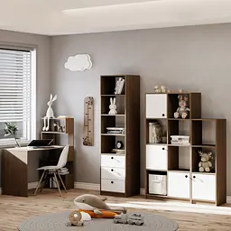 Письмовий стіл Open shelf 750х1200х550 мм Дуб Родос темний - мініатюра 3
