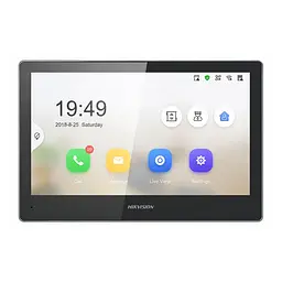 IP-відеодомофон з WiFi 10.1" Hikvision DS-KH8520-WTE1(Europe BV) (99-00014090)