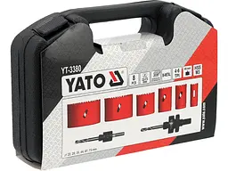 Пили кільцеві Yato Bi-metal HSS M3, 22-73 мм (YT-3380) - мініатюра 5