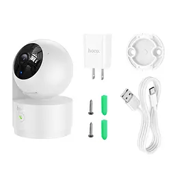 Камера Hoco D8 Indoor PTZ HD camera (EU) (6942007659093) - мініатюра 7