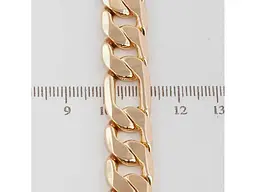 Ланцюжок XUPING Позолота 18K "Плетіння Фігаро" довжина 60см х 12мм 202156 - мініатюра 2