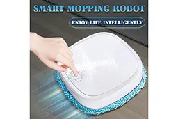 Миючий робот-пилосос INTELEGENT AUTOMATIC BRUSH MOPPER (22×22×6 см) Робот-пилосос для великого будинку - мініатюра 4