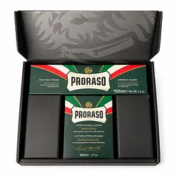 Набір подарунковий для гоління Proraso Duo Pack в картонній коробці Освіжаюча та тонізуюча свіжість з евкаліптовою олією та ментолом - мініатюра 2