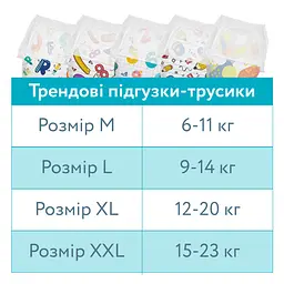 Підгузки-трусики Offspring Skye розмір M 6-11 кг 42 шт. (DP-OI-FAP-M42P-SKY) - мініатюра 12