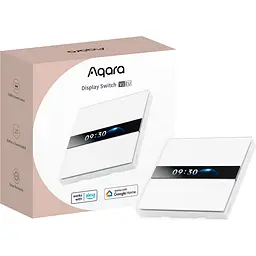 Розумний вимикач Aqara V1 Smart Home Display Switch (WS-K02D) [128562] - мініатюра 3