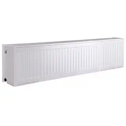 Радіатор сталевий панельний Kalite 33 низ/справа 300x1300 (без INNER) 000015101, Білий