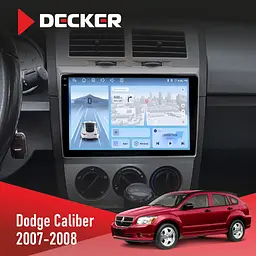 Штатна магнітола Dodge Caliber 2007-2008 Decker D10-010 6x128, DSP, 4G, 2K Decker (НФ-00009736) - мініатюра 2
