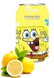 Газований напій Qdol Spongebob Squarepants Lime Губка Боб 330 мл - мініатюра 2