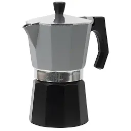 Кавоварка гейзерна Bo-Camp Hillingdon 6-cups Grey/Black сіра (2200520) - мініатюра 6