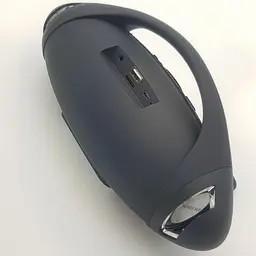 Бездротова акумуляторна колонка Bluetooth акустика FM MP3 AUX USB Hopestar H37 чорна - мініатюра 4
