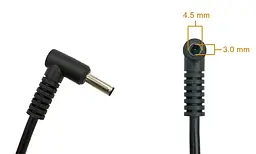 Блок живлення для Asus 19V 3.34A 65W, 4.5x3.0 з контактом - мініатюра 3