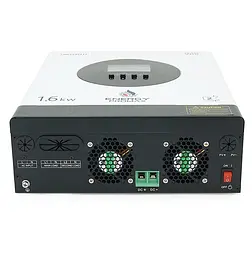 UPS ДБЖ гібридний інвертор ENERGY PROMAX 1600W-12V-VM II, 2000VA/1600W, 12V, струм заряду 16-80А, MPPT 80А - мініатюра 2