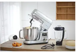 Кухонный комбайн 3в1 Silver Crest SKMW 900 A1 silver (Міксер Тістоміс Блендер) - мініатюра 7