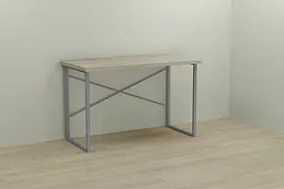 Комп'ютерний стіл Ferrum-decor Дейв 75x120x70 сірий ДСП Дуб Сонома 32мм (FRD-102404)