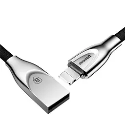 Кабель Baseus Zinc Fabric Cloth Weaving Cable USB to Lightning 2A 1m CALXN-01 Black