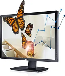 Б/В Монітор Dell U2412MB чорний (24" IPS/1920x1200/16:10/300кд/м) - мініатюра 2