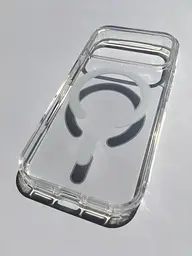 Протиударний чохол для Apple iPhone 17 Pro Max Clear Case Ultra Hybrid MagSafe Прозорий з магнітом - мініатюра 5