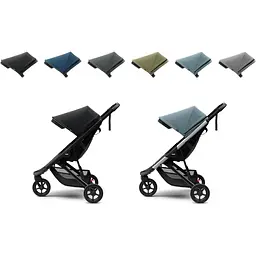 Детская коляска Thule Spring Midnight Black on Black [11000025] [107639] - мініатюра 10