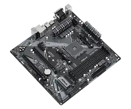 Мат.плата AM4 (B450) AsRock B450M Pro4 R2.0, B450, 4xDDR4, CrossFire, Int.Video(CPU), 4xSATA3, 1xM.2, 1xPCI-E 16x 3.0, 1xPCI-E 16x 2.0, 1xPCI-E 1x 2.0, ALC892, RTL8111H, 8xUSB3.2/4xUSB2.0, VGA/DVI-D/HDMI, MicroATX - мініатюра 4