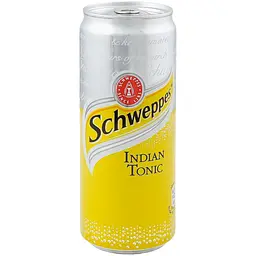 Напій Schweppes Indian Tonic Water безалкогольний 330 мл