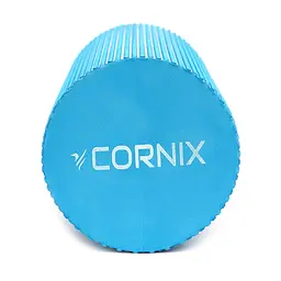 Масажний ролик Cornix EVA+ 45 x 15 см (валик, ролер) XR-0306 Blue - мініатюра 4