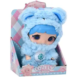 Дитяча м'яка іграшка-брелок Bambi "Lovely Baby" 6053a(Blue)