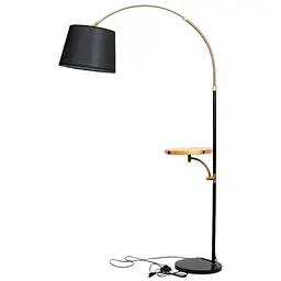 Торшер декоративний зі столиком FLT-71F/1 E27 USB+WC
