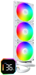 Водяне охолодження Montech HyperFlow Digital 360 ARGB White