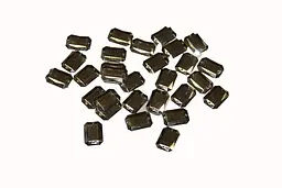 Камені пришивні восьмикутник 13х18 мм 30 шт дзеркальні