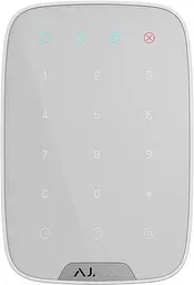 Бездротова сенсорна клавіатура Ajax KeyPad White (8706.12.WH1/38249.12.WH1)
